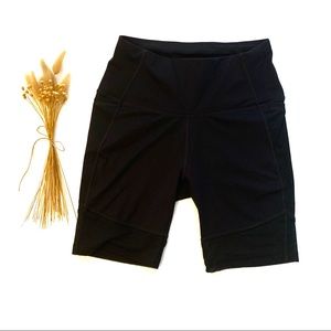 All in Motion Black High Waist Bike Shorts Small